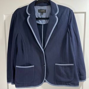 Talbots Navy Blazer Woman Sz L